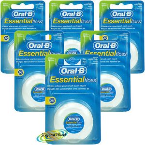 Oral-B Satin Floss Mint Essential Dental Flavor - 50m